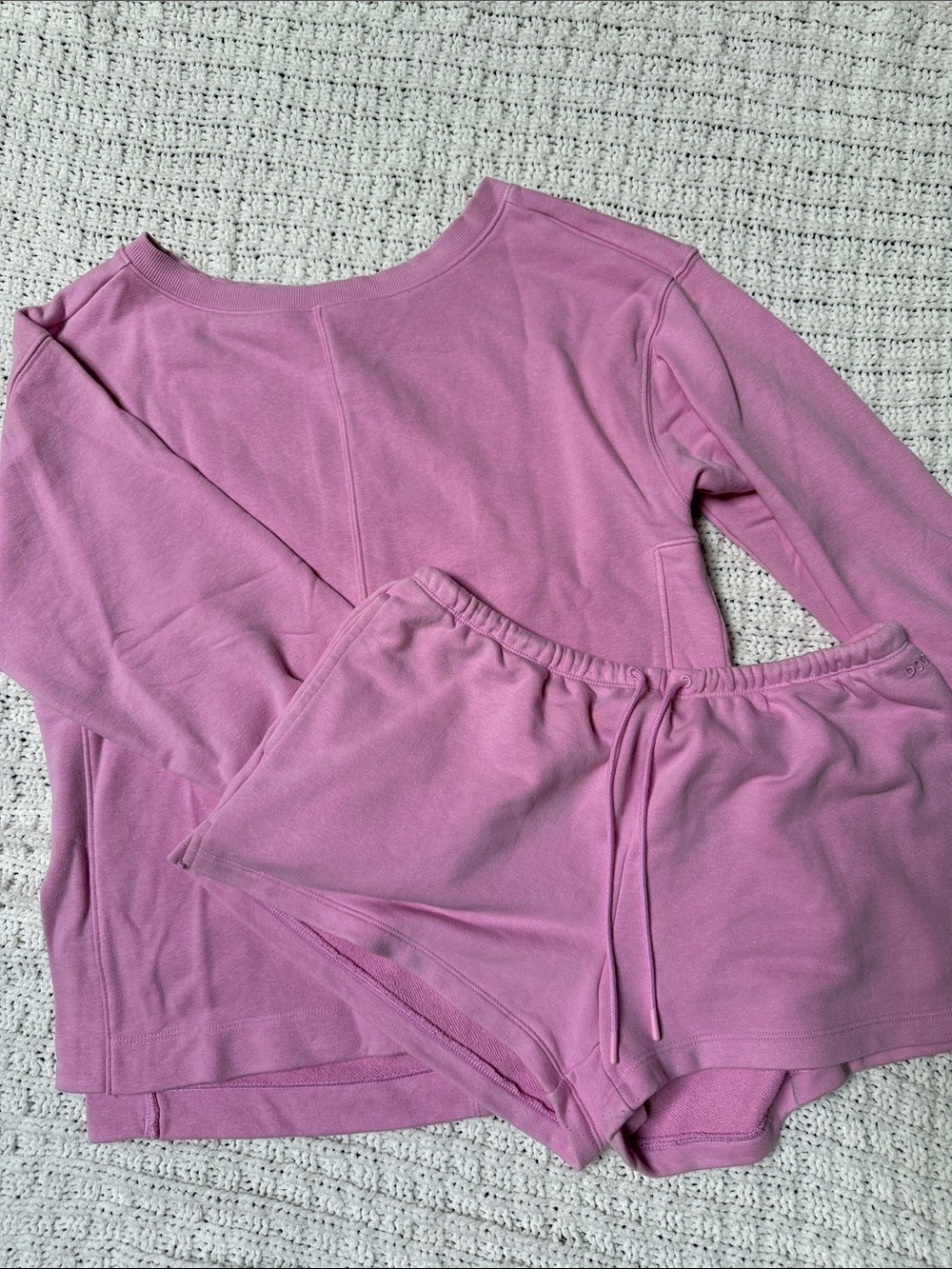 DSG pink sweatsuit